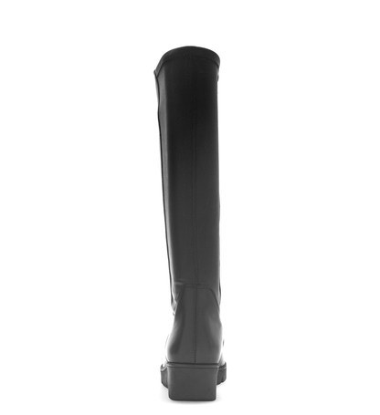 Gabor Comfort 8005.03.001 Black G Fit Knee High Boots with M- Stretch Elastic