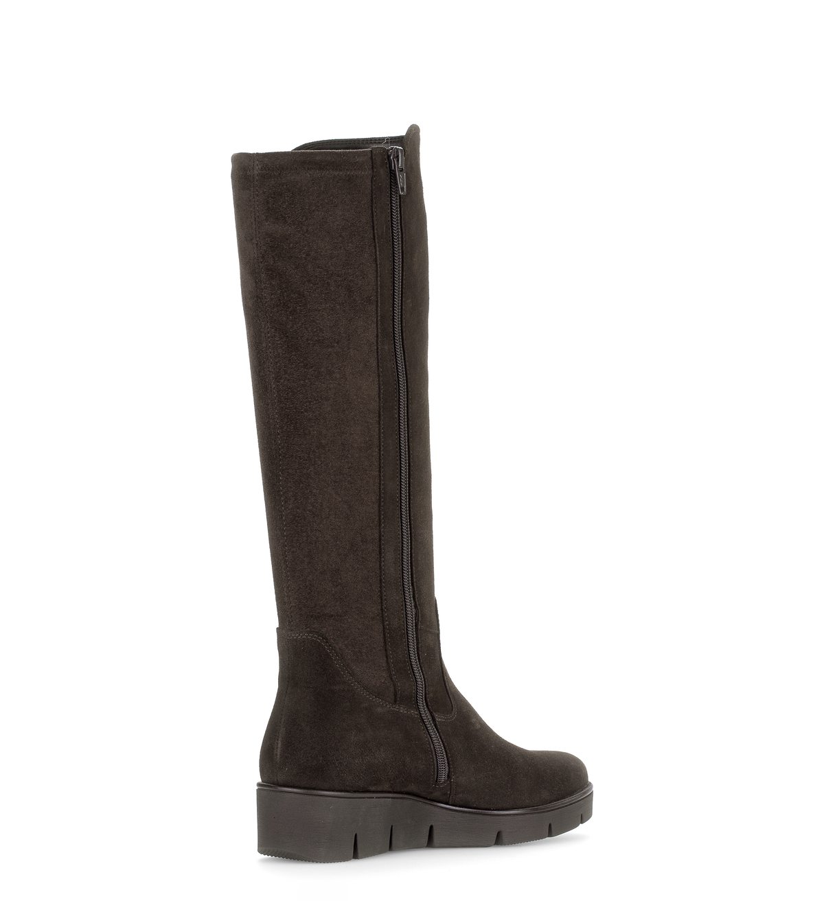 Gabor Comfort 8005.03.002 Mocca Brown G Fit Knee High Boots with M- Stretch Elastic