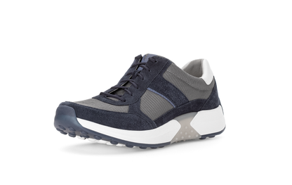 PIUS Gabor 8008.10.04 Navy Combi Mesh Lace Trainers