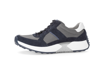 PIUS Gabor 8008.10.04 Navy Combi Mesh Lace Trainers