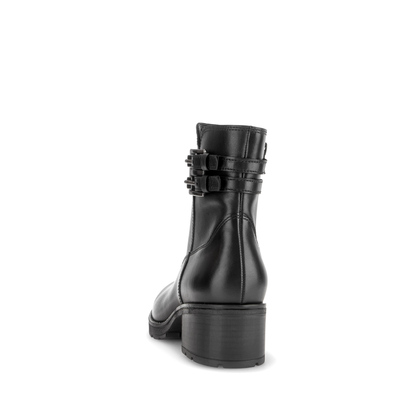 Gabor Comfort 8011.02.001 Black G Fit Block Heel Ankle Boots