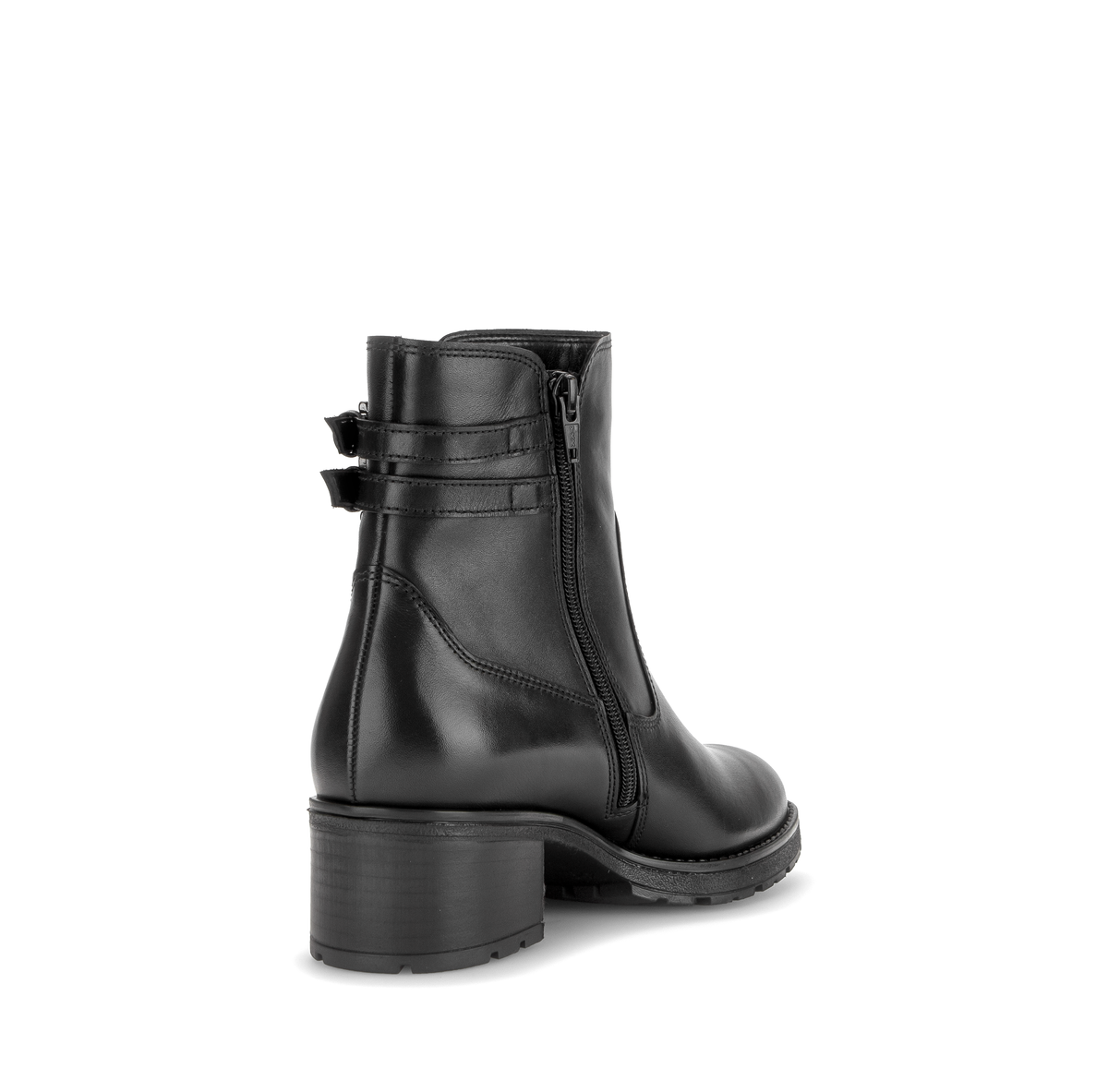 Gabor Comfort 8011.02.001 Black G Fit Block Heel Ankle Boots