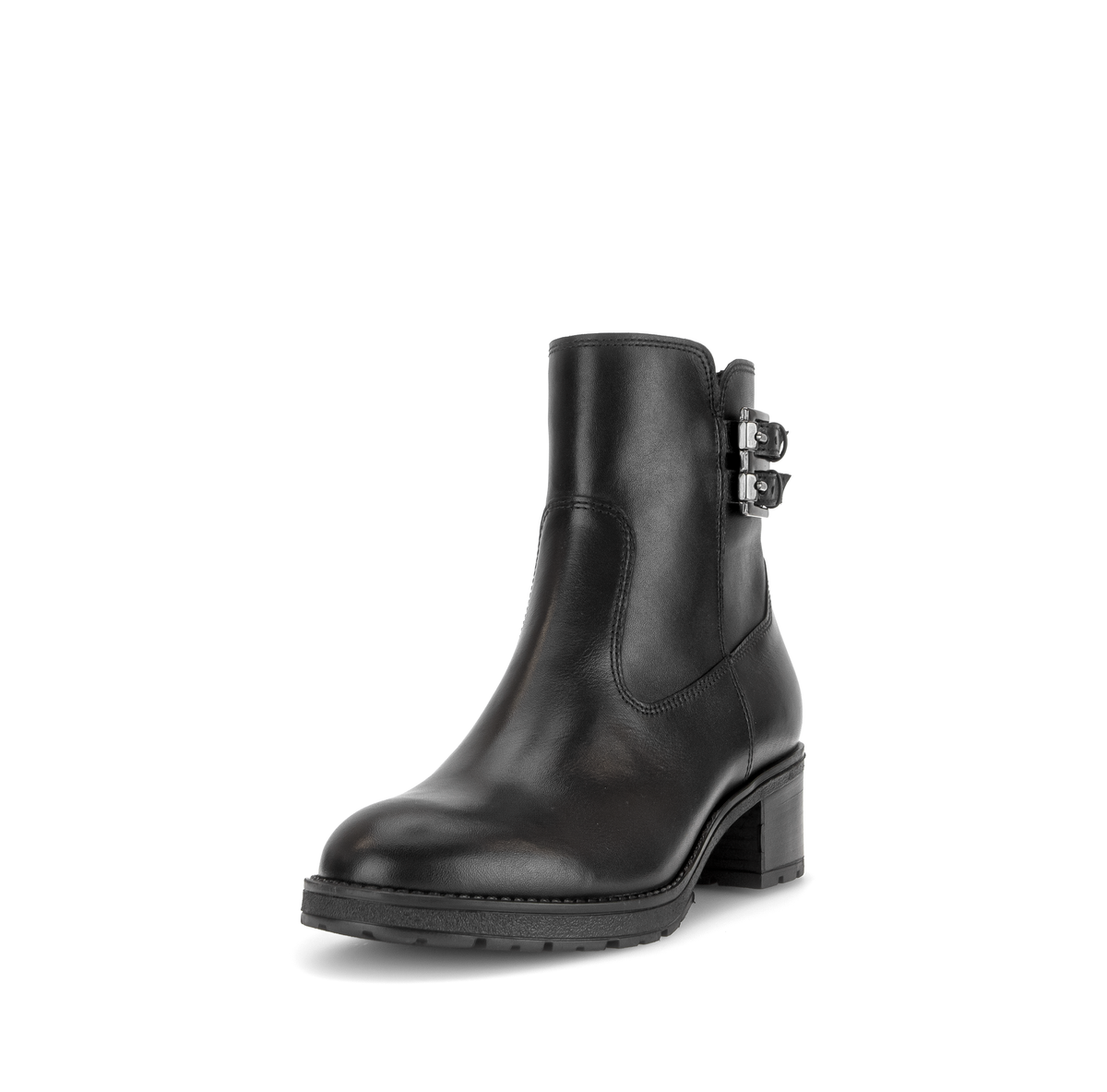 Gabor Comfort 8011.02.001 Black G Fit Block Heel Ankle Boots