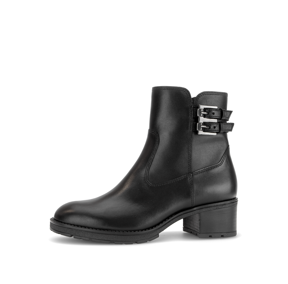 Gabor Comfort 8011.02.001 Black G Fit Block Heel Ankle Boots