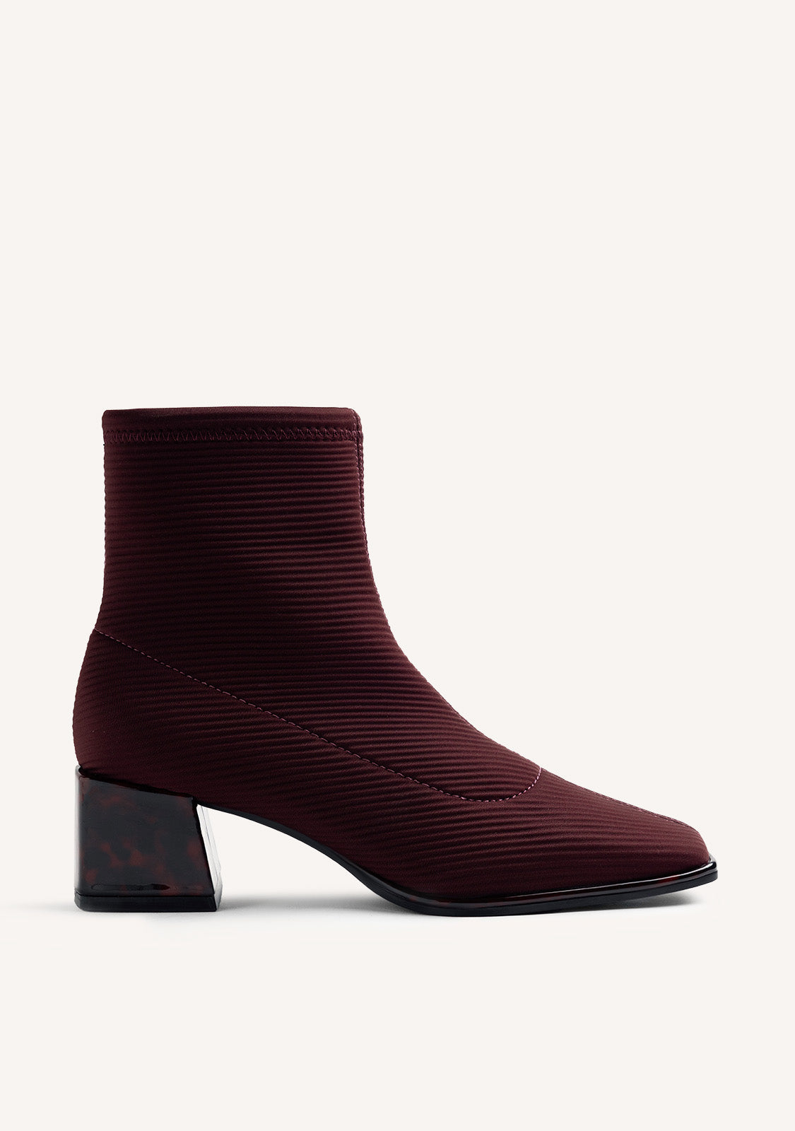 Gioseppo 80115-80115 Burgundy Ankle Sock Boots