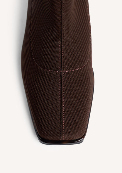 Gioseppo 80115-80115 Brown Ankle Sock Boots