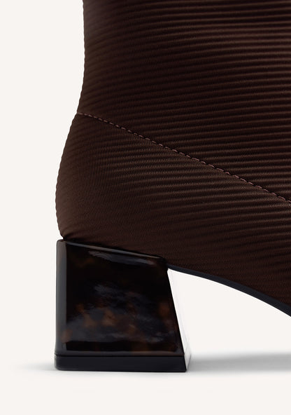 Gioseppo 80115-80115 Brown Ankle Sock Boots
