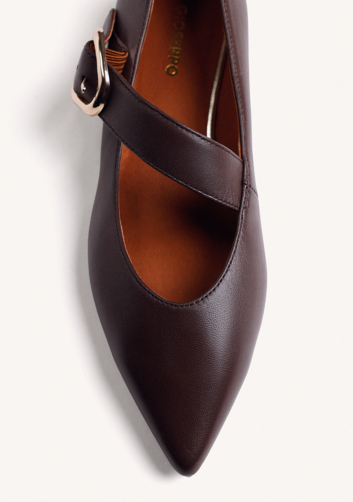 Gioseppo 80167-80167 Marron Brown Mary Jane Shoes