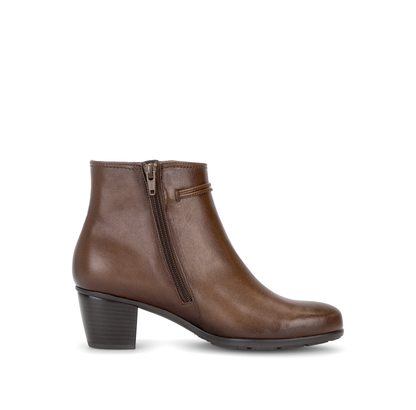 Gabor 8029.01.001 Brown F Fit Block Heel Boots