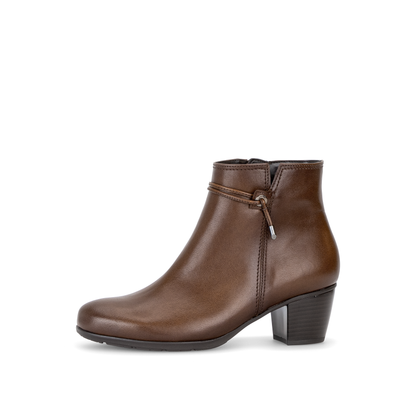 Gabor 8029.01.001 Brown F Fit Block Heel Boots