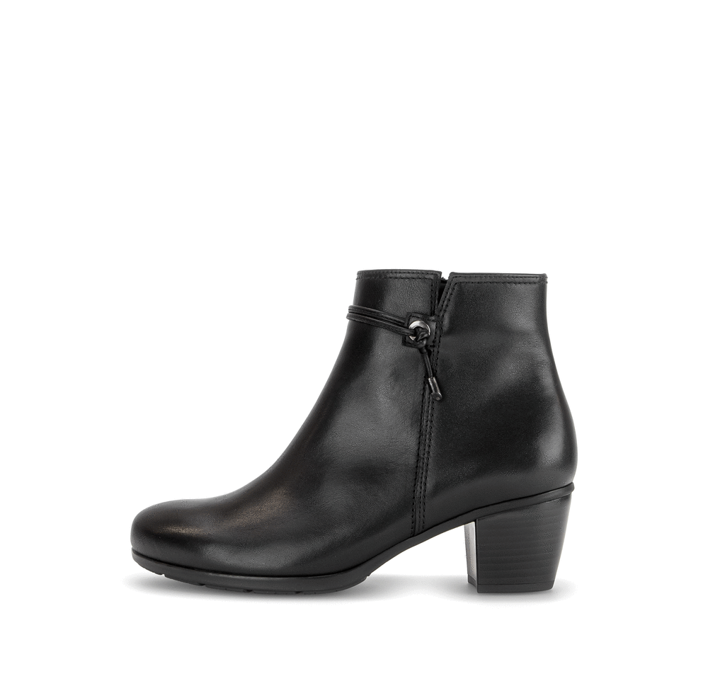 Gabor 8029.01.002 Black F Fit Block Heel Boots
