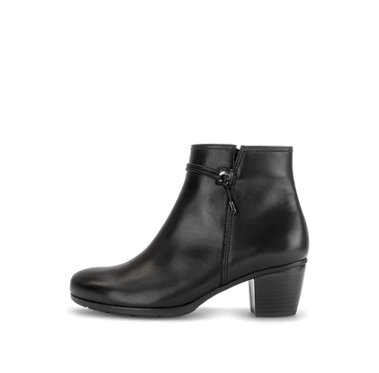 Gabor 8029.01.002 Black F Fit Block Heel Boots