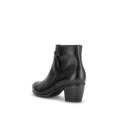 Gabor 8029.01.002 Black F Fit Block Heel Boots