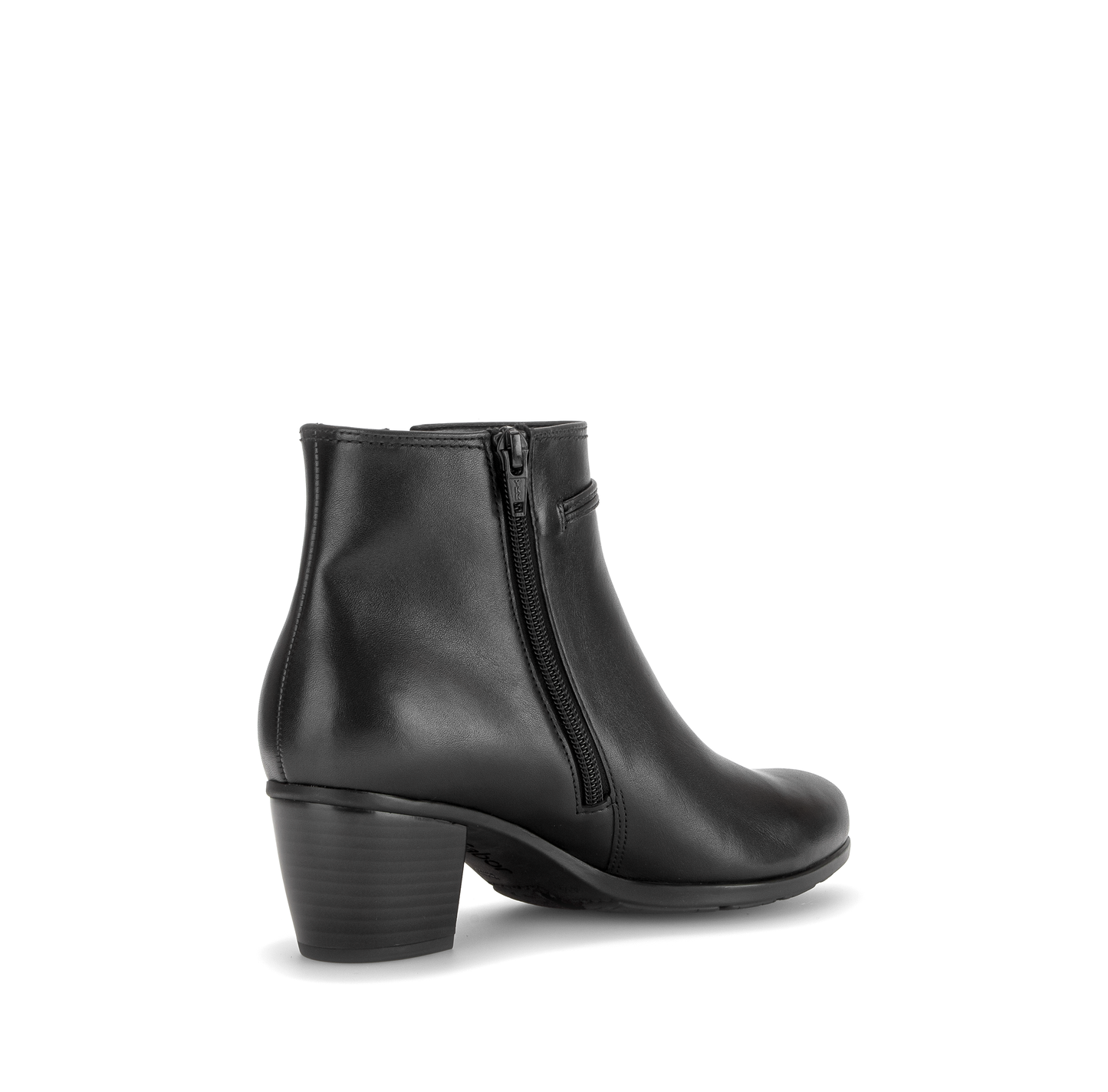 Gabor 8029.01.002 Black F Fit Block Heel Boots