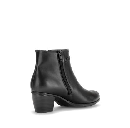 Gabor 8029.01.002 Black F Fit Block Heel Boots