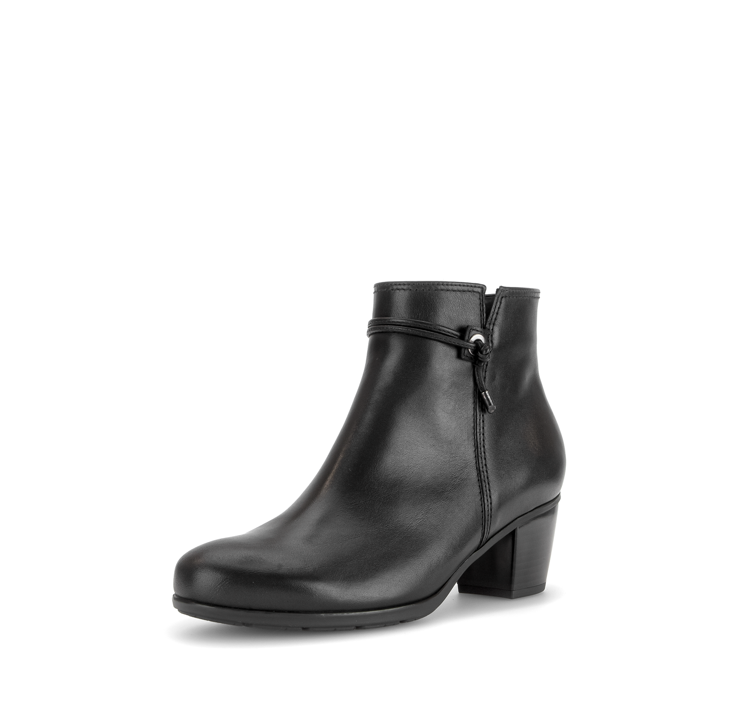 Gabor 8029.01.002 Black F Fit Block Heel Boots