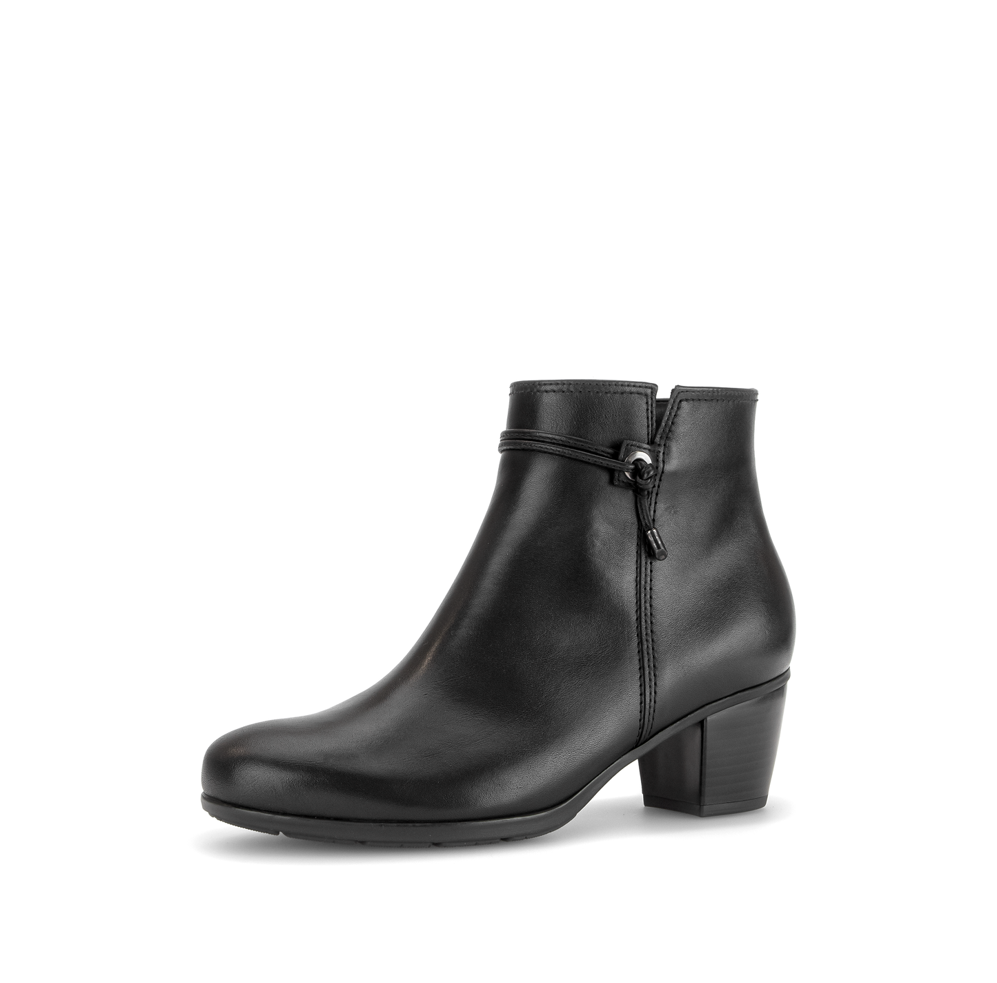 Gabor 8029.01.002 Black F Fit Block Heel Boots