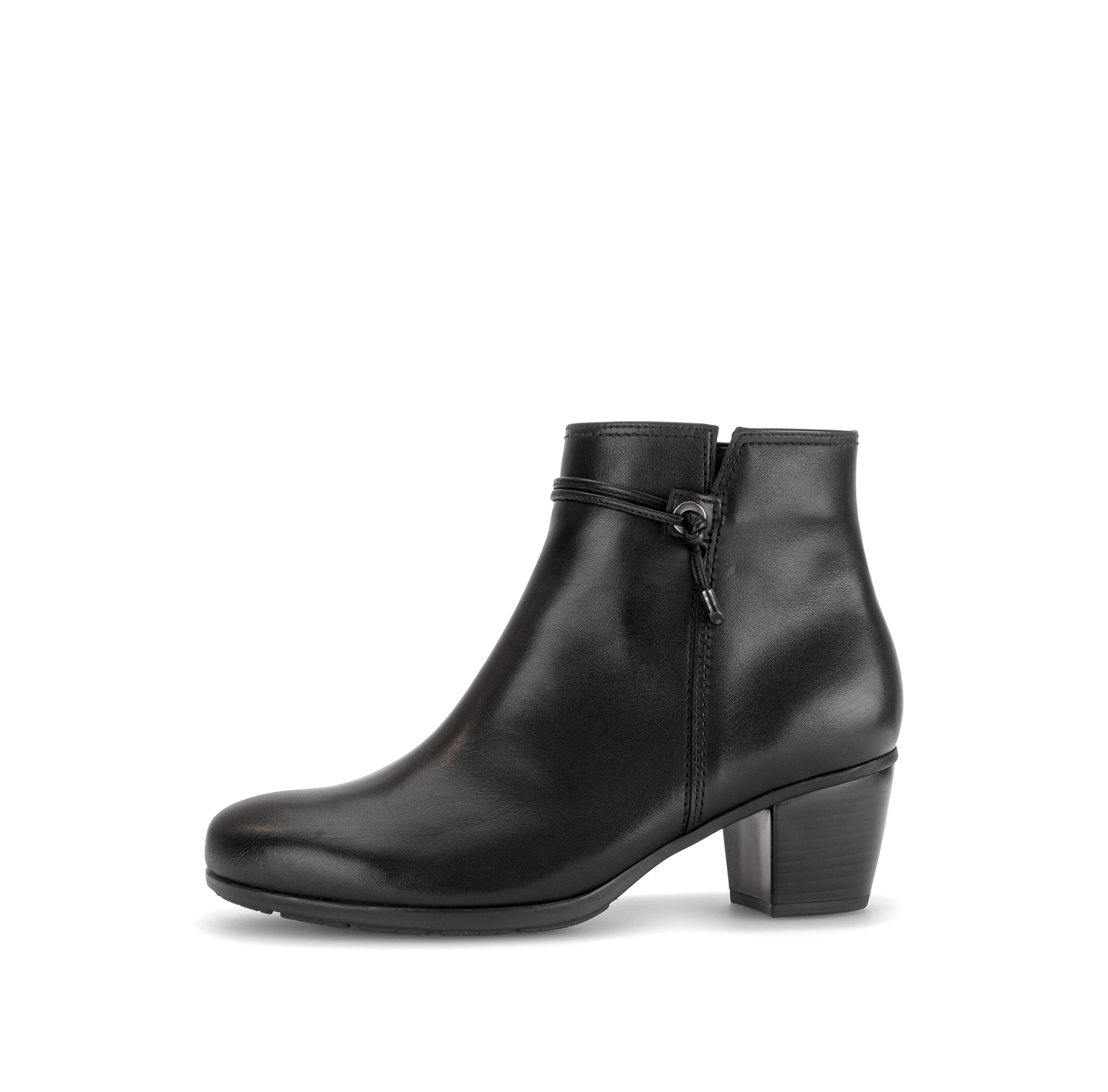 Gabor 8029.01.002 Black F Fit Block Heel Boots