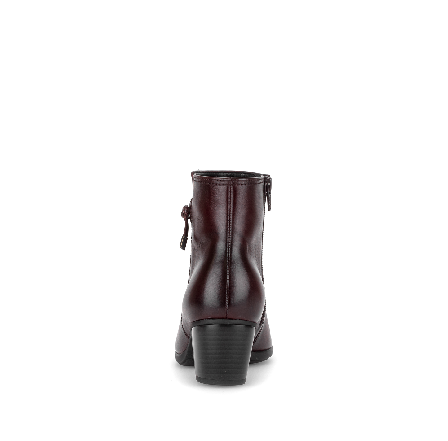 Gabor 8029.01.003 Bordo Burgundy F Fit Block Heel Boots