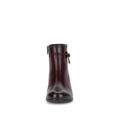 Gabor 8029.01.003 Bordo Burgundy F Fit Block Heel Boots