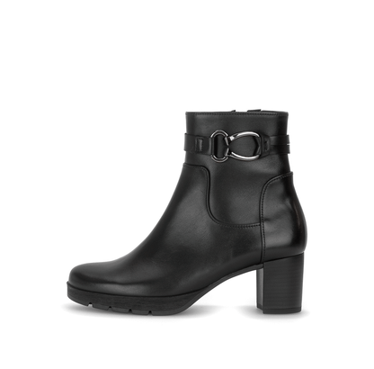 Gabor Comfort 8030.02.003 Black G Fit Block Heel Boots