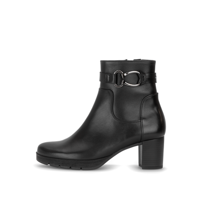 Gabor Comfort 8030.02.003 Black G Fit Block Heel Boots