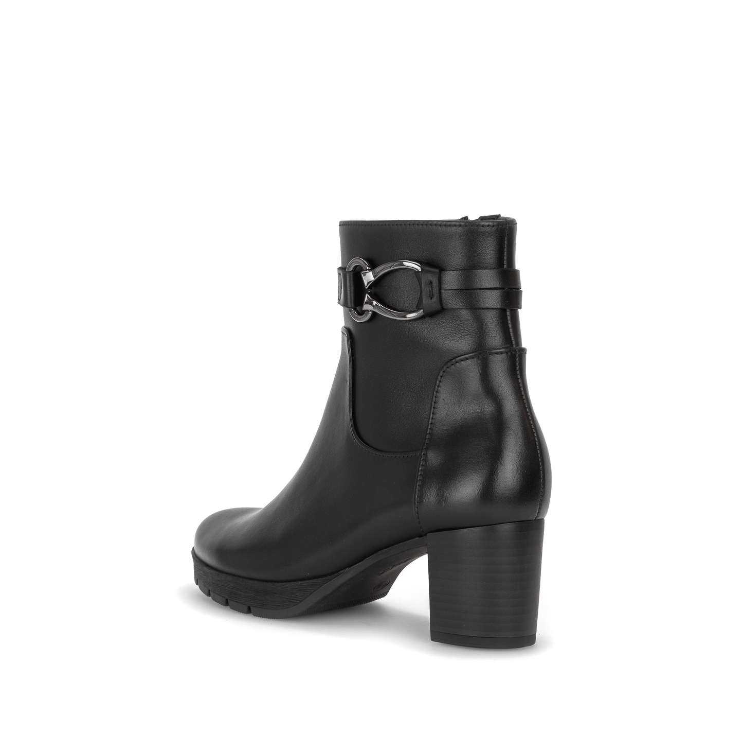Gabor Comfort 8030.02.003 Black G Fit Block Heel Boots