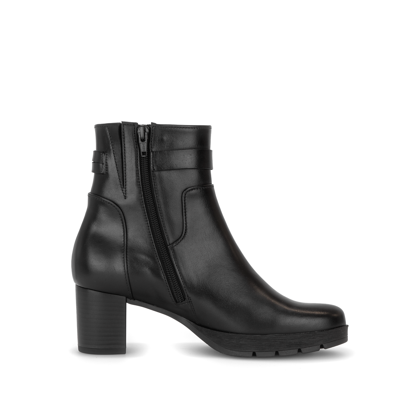Gabor Comfort 8030.02.003 Black G Fit Block Heel Boots