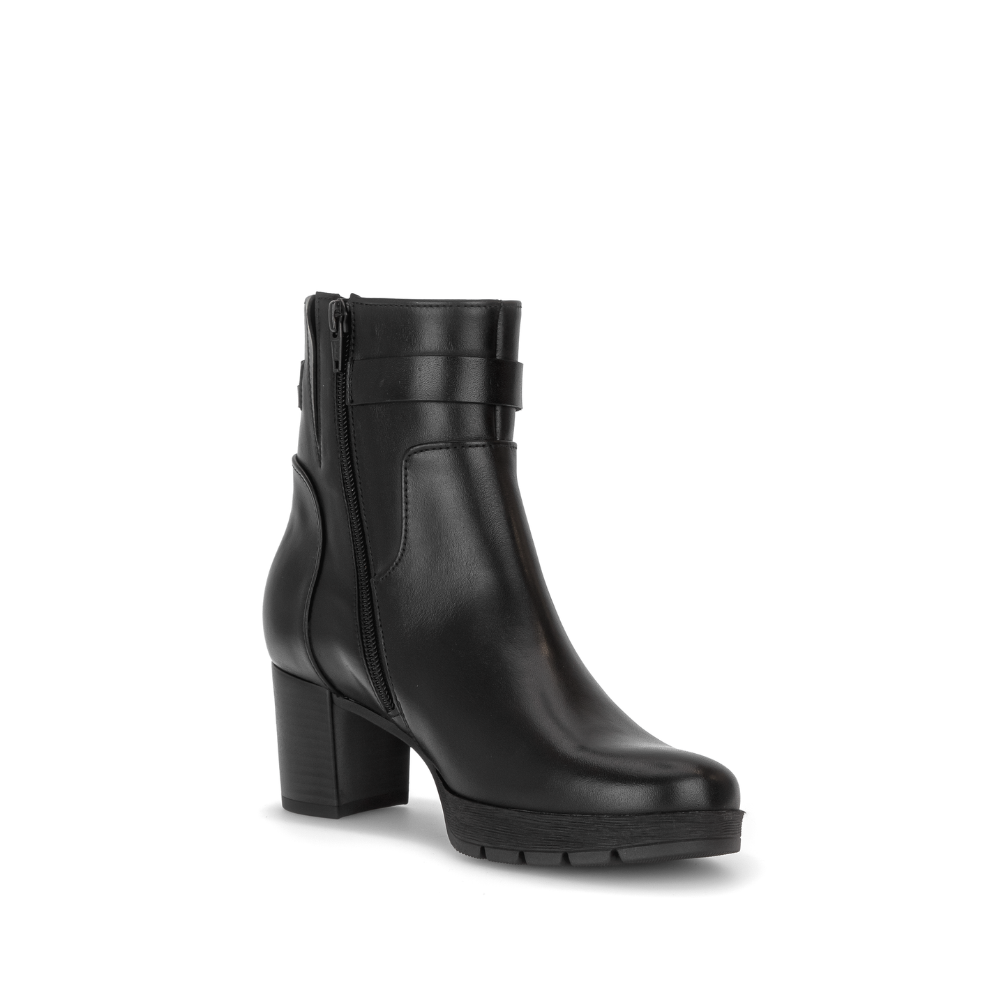 Gabor Comfort 8030.02.003 Black G Fit Block Heel Boots