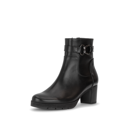 Gabor Comfort 8030.02.003 Black G Fit Block Heel Boots