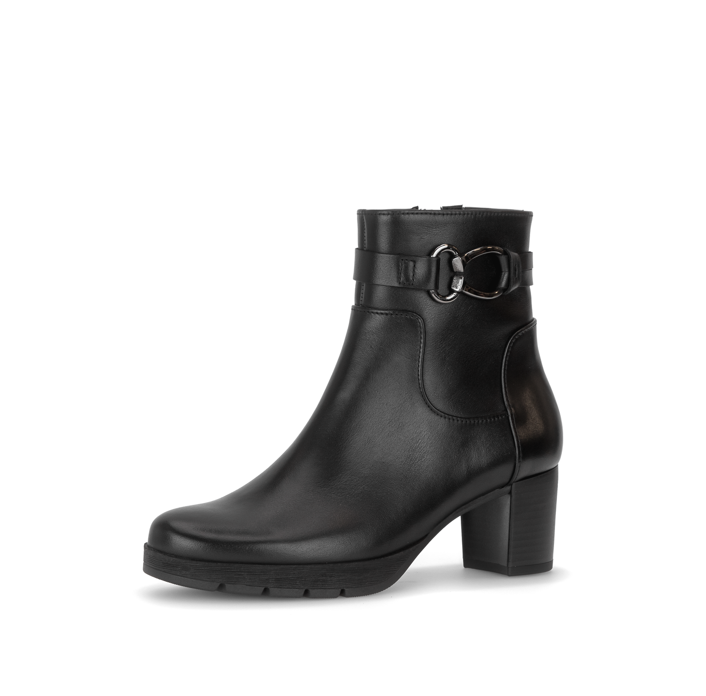 Gabor Comfort 8030.02.003 Black G Fit Block Heel Boots
