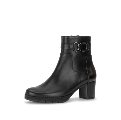 Gabor Comfort 8030.02.003 Black G Fit Block Heel Boots
