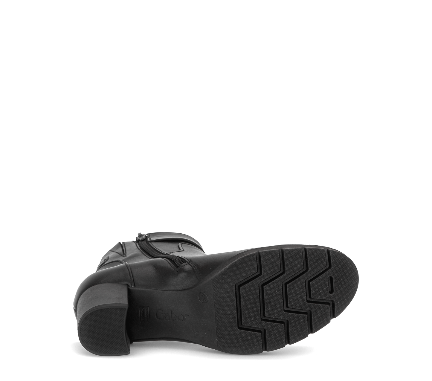 Gabor Comfort 8030.02.003 Black G Fit Block Heel Boots