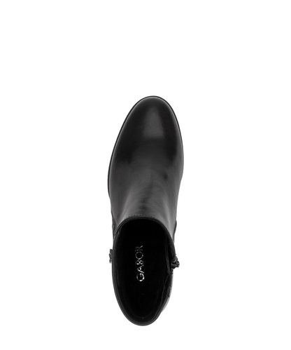 Gabor Comfort 8033.01.001 Black H Fit Block Heel Boots