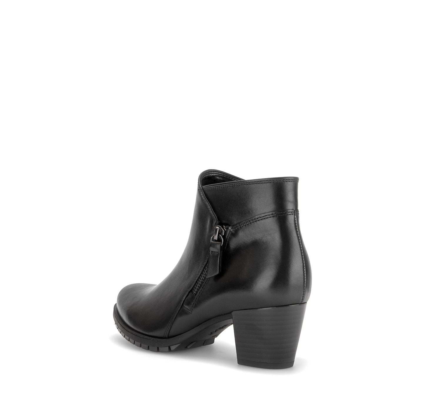 Gabor Comfort 8033.01.001 Black H Fit Block Heel Boots