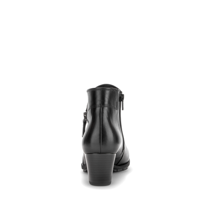 Gabor Comfort 8033.01.001 Black H Fit Block Heel Boots