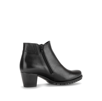 Gabor Comfort 8033.01.001 Black H Fit Block Heel Boots