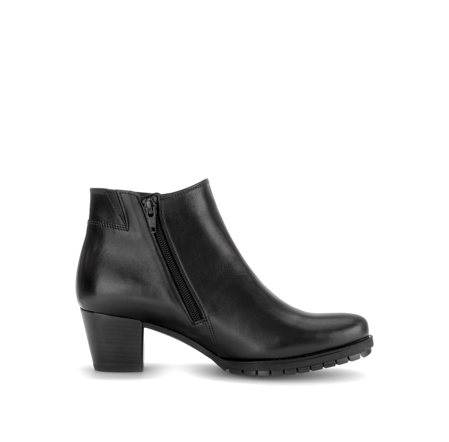 Gabor Comfort 8033.01.001 Black H Fit Block Heel Boots
