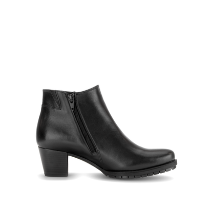 Gabor Comfort 8033.01.001 Black H Fit Block Heel Boots