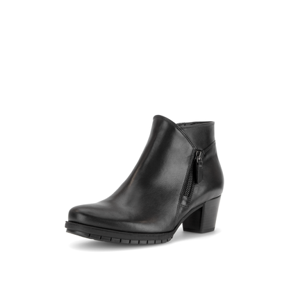 Gabor Comfort 8033.01.001 Black H Fit Block Heel Boots