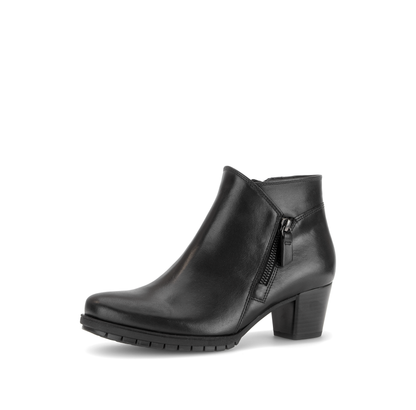 Gabor Comfort 8033.01.001 Black H Fit Block Heel Boots