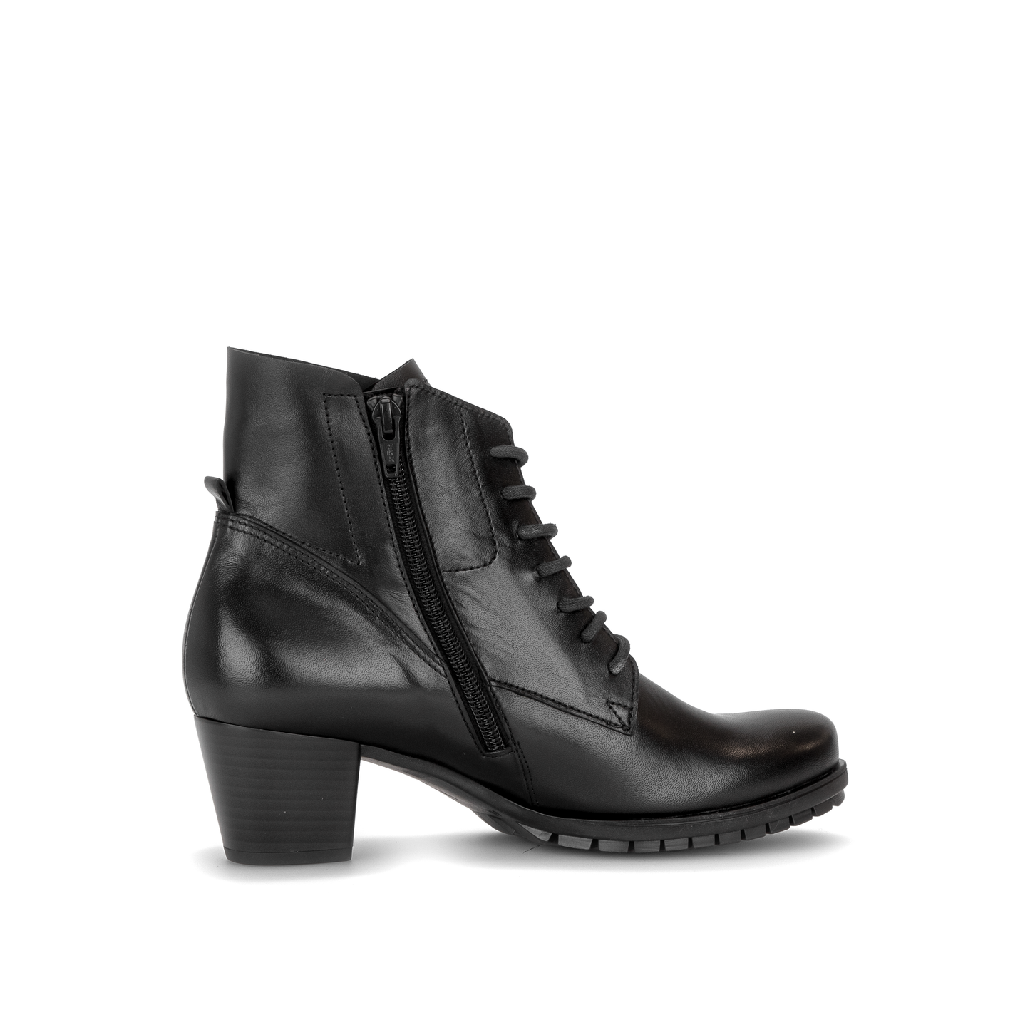 Gabor Comfort 8033.02.001 Black H Fit Block Heel Boots
