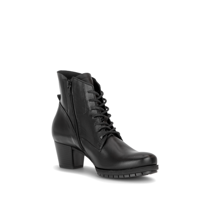 Gabor Comfort 8033.02.001 Black H Fit Block Heel Boots
