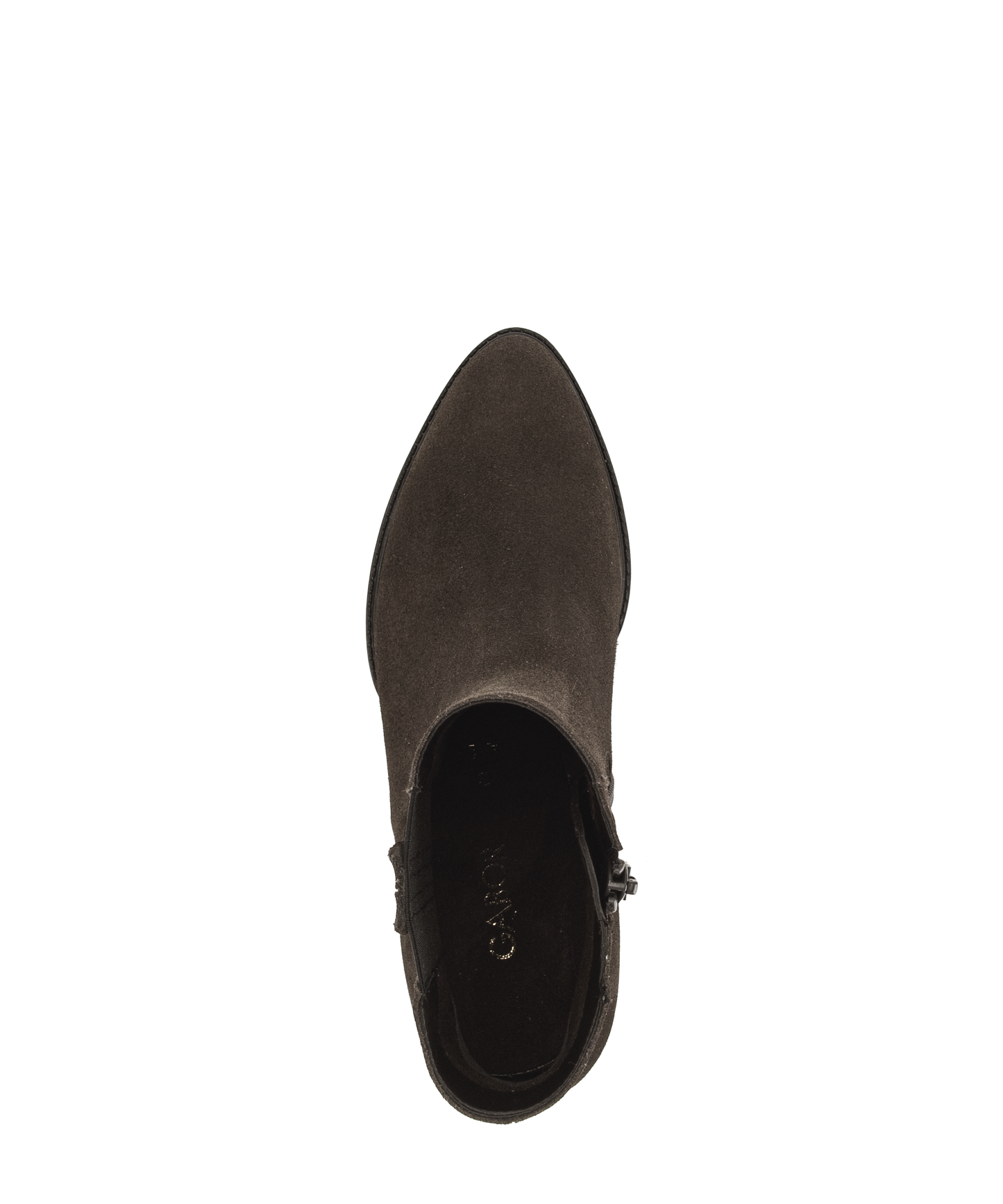 Gabor Comfort 8041.03.002 Mocca Brown Suede G Fit Block Heel Boots