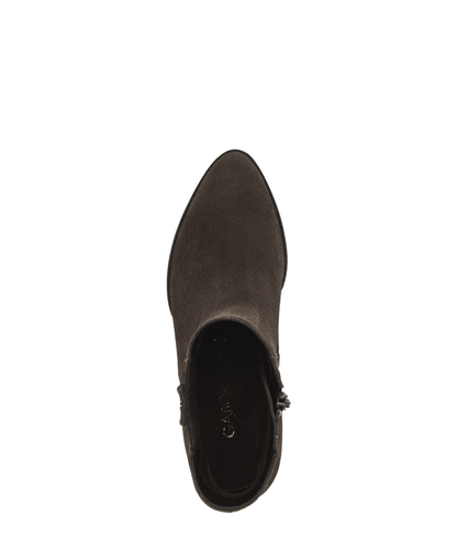Gabor Comfort 8041.03.002 Mocca Brown Suede G Fit Block Heel Boots