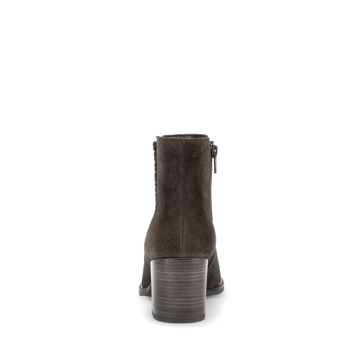 Gabor Comfort 8041.03.002 Mocca Brown Suede G Fit Block Heel Boots