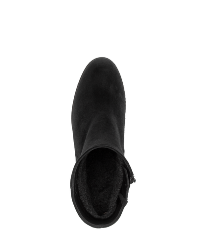 Gabor 8045.01.002 Black Suede Wedge Boots