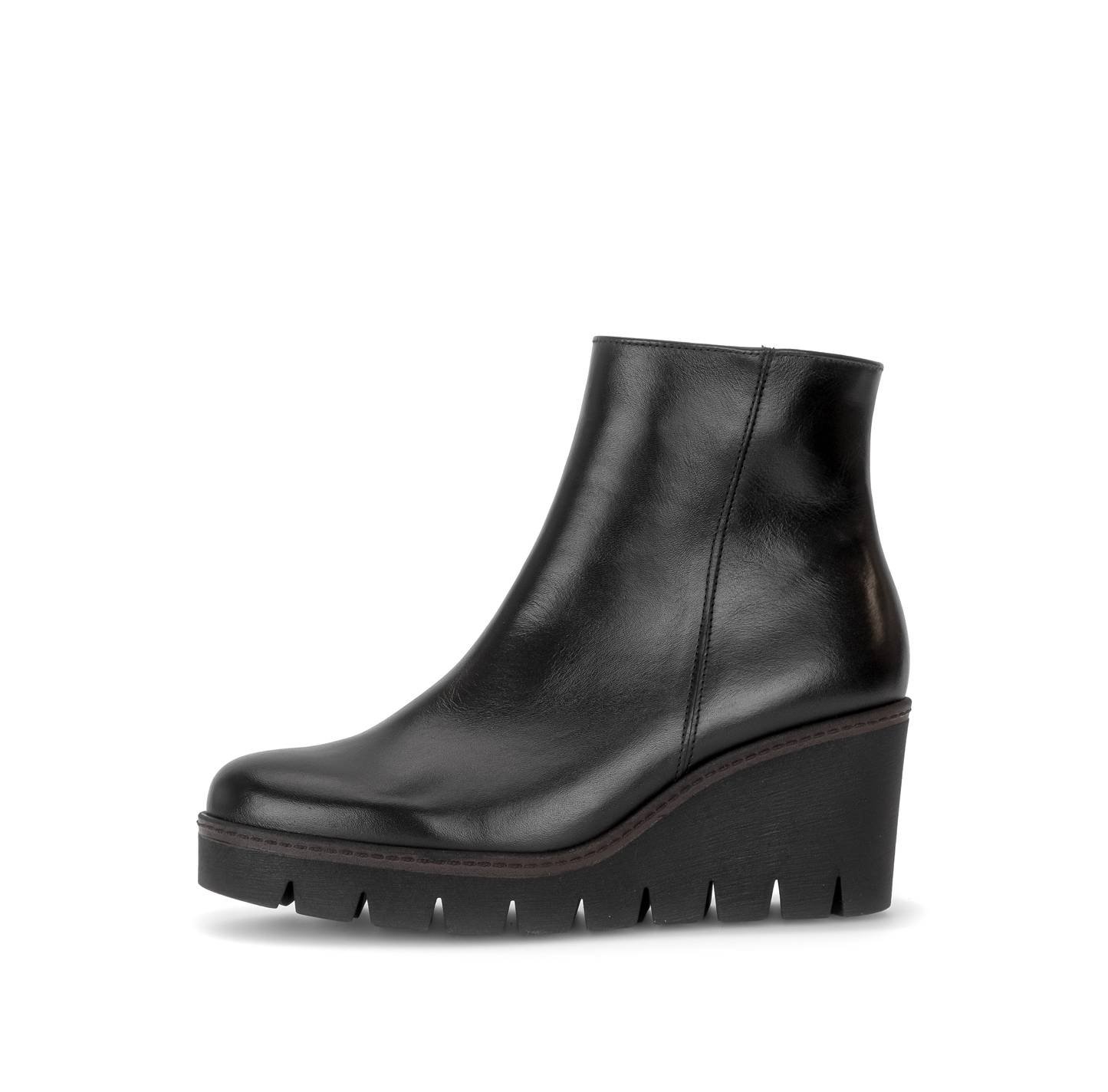 Gabor 8045.01.004 Black Wedge Ankle Boots