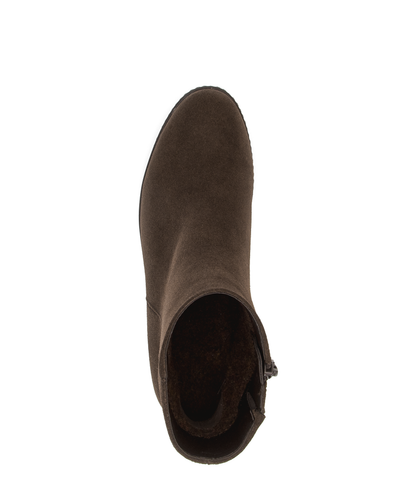 Gabor 8045.01.006 Mocca Brown Suede Wedge Ankle Boots