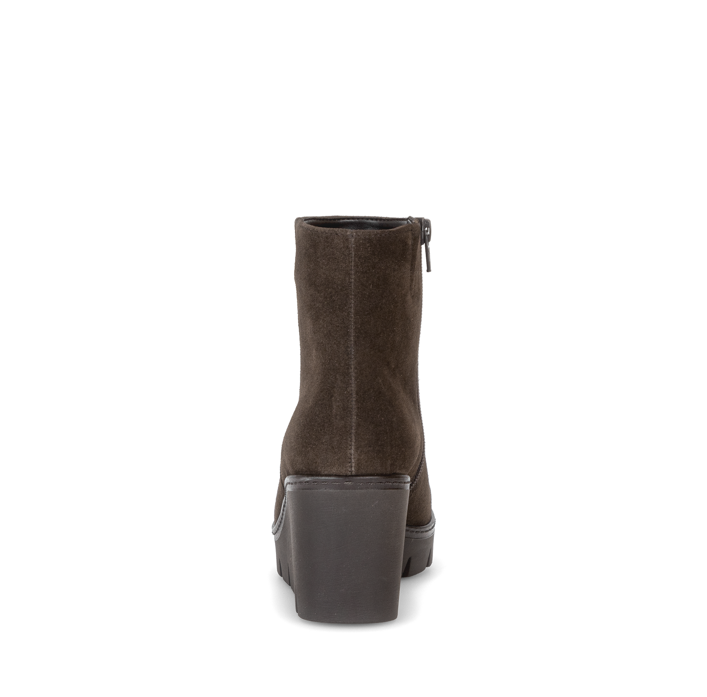 Gabor 8045.01.006 Mocca Brown Suede Wedge Ankle Boots